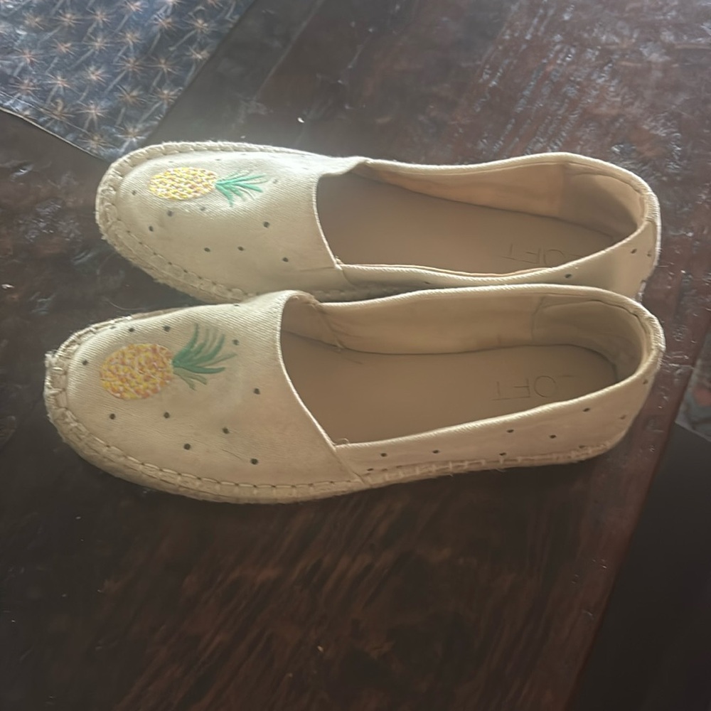 Ann Taylor loft loafers size 8